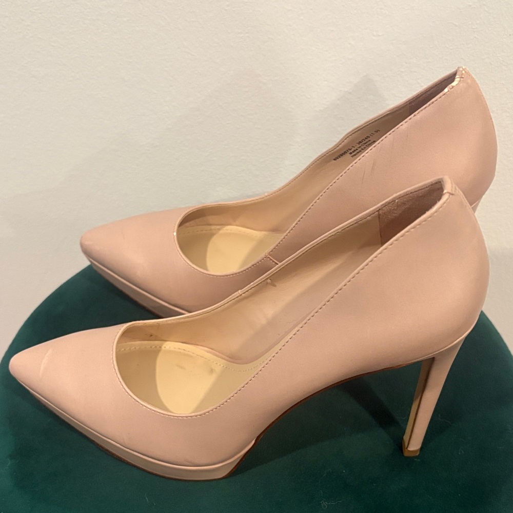 Charles & Keith Soft Pink Stiletto Heels